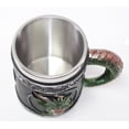 thumbnail image 2 of Green Royal Dragon Mug Serpent Handle Medieval Collectible Home Decor Gift G16592, 2 of 2