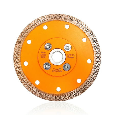 

Diamond Porcelain Saw Blades 1pc 4.5 Inch X Mesh Turbo Tiles Blades 7/8” Arbor for Porcelain Tile Granite Marbles Cutting Disc