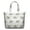 Cute, variant on Cute Baby Elephant Travel Duffel with Rainbow Floral Tribal Design, Artistic Boho Weekender Bag for Women, Lightweight Tote for Camping and Gym