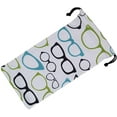 thumbnail image 3 of 2 Pack Eyeglass Pouch Drawstring, Glasses Case Soft For Women Men, Medium To Large Glasses, 3 of 4