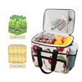 thumbnail image 2 of FORMRS Insulated Cooler Bag 24 Cans Capacity Soft Leakproof Lunch Box with Side Pockets, Cute Cherry, 2 of 7