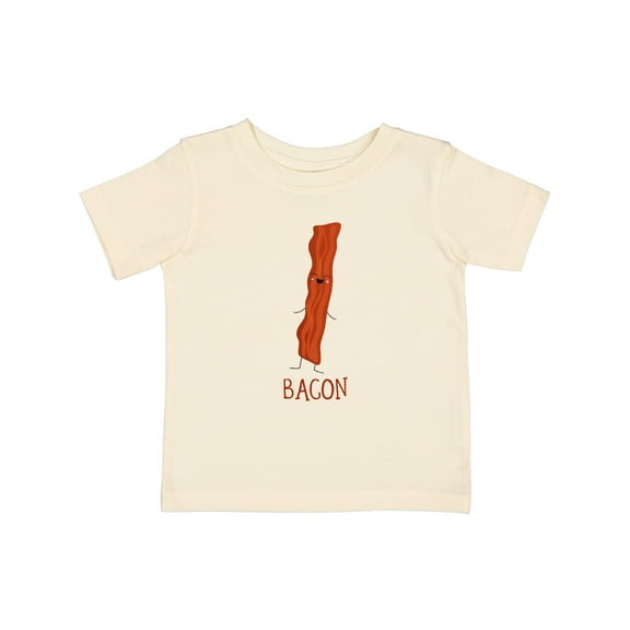 Inktastic Cute Kawaii Bacon Boys or Girls Baby T-Shirt