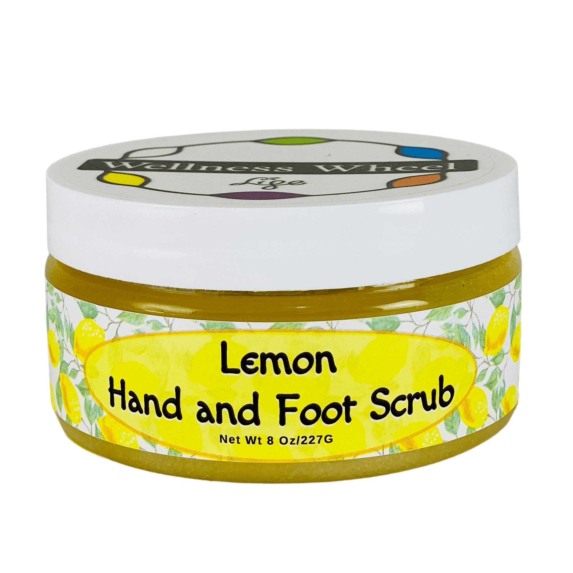 Lemon Hand and Foot Body Scrub by Wellness Wheel Life