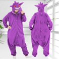 thumbnail image 3 of Disfraz de Pokémon Gengar Snorlax para adultos y adolescentes, ropa de Pika, cosplay, pijama de cuerpo completo para adultos, pijama de una pieza de Anime, juguete de regalo de Navidad, 3 of 4