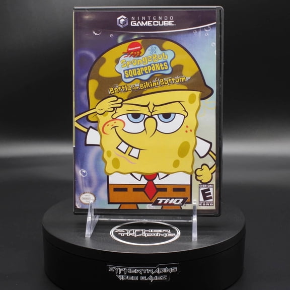 Restored SpongBob SquarePants: Battle for Bikini Bottom | Nintendo GameCube | NGC