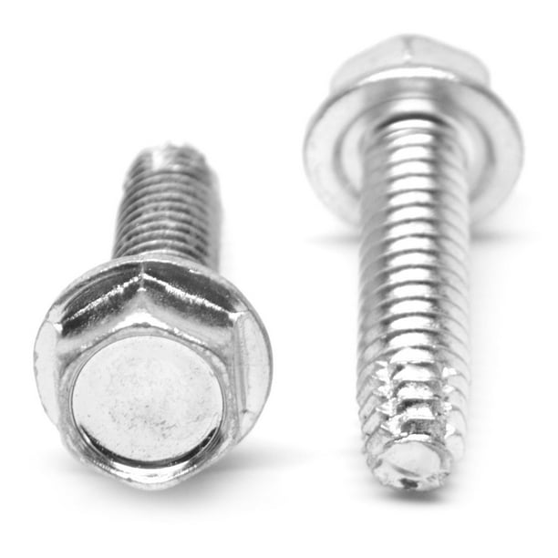 3/816 x 3/4 Coarse Thread Thread Cutting Screw Hex Washer Head Type F