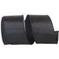 thumbnail image 1 of Reliant Ribbon 92575W-031-40F 2.5 in. Satin Value Wired Edge Ribbon, Black - 10 Yards, 1 of 1