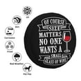 thumbnail image 5 of Bingfone Wine Funny Spare Tire Cover Weatherproof Universal Wheel Protectors For Rv Camper Travel Trailer Suv Truck 15 Inch, 5 of 9