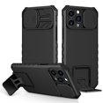 thumbnail image 1 of Carcasa Xiaomi Redmi Note 12 Mi 11T 11 Lite 5G Ne Poco M3 Pro Estéreo Soporte Push Window Agujero Refinado Anti-fell Funda Protectora Para Teléfono Móvil, 1 of 4