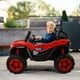 thumbnail image 2 of Buggy Eléctrico Montable para Niños Baby Gaon Color Rojo Con Control Remoto Luces Estereo Pedales Funcionales para 2 Niños, 2 of 5
