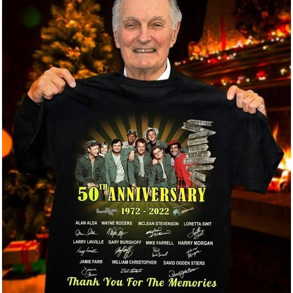 Mash 50th Anniversary t shirt new best Dad gift basic -color new