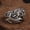Totem Dragon, variant on Unisex Adjustable Alloy Ring for Men and Women Retro Geometric Design with Triangle Dot Ring and Line Elements Fashionable European American Jewelry