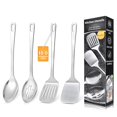 thumbnail image 1 of Set de utensilios de cocina MemoGem de acero inoxidable, 4 piezas, 1 of 7