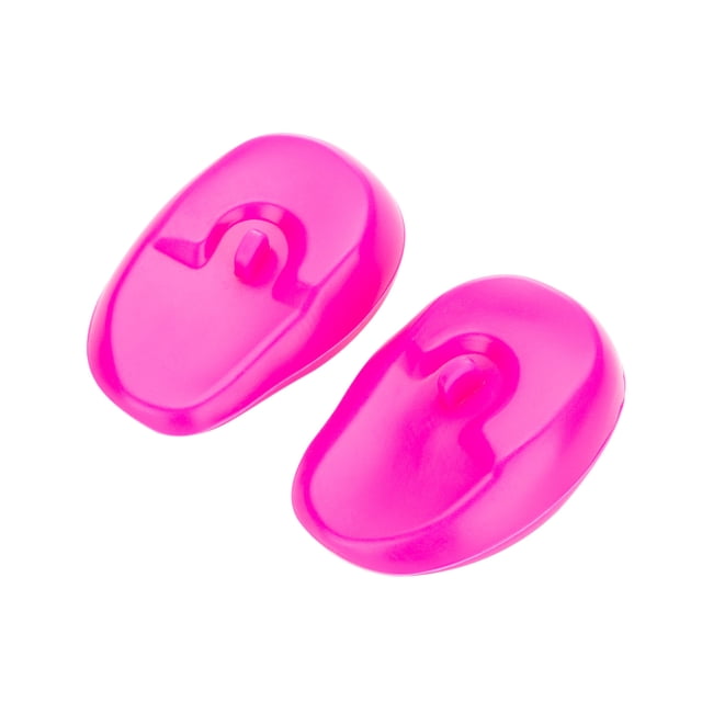 1 par de protectores auditivos de silicona reutilizables, estilo de salón, resistente al agua
