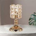 thumbnail image 4 of Candelero de cristal de estilo europeo, candebro de de comedor para el festival de celebración de aniversario de inauguración de casa Sunnimix Candelabros de cristal, 4 of 7