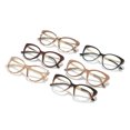 thumbnail image 1 of Gafas retro de ojo de gato con protección contra la luz azul, gafas de metal que cambian de color, gafas de cara simple a la moda que se pueden equipar con marco de gafas de ojo de gato para miopía, 1 of 5