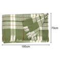 thumbnail image 2 of Fashion Long Shawl Big Grid Winter Warm Lattice Large Scarf, 2 of 5