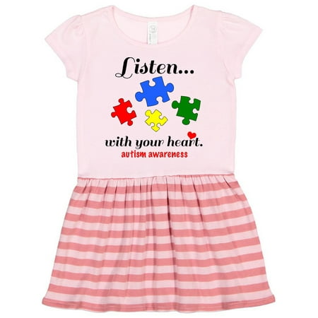 

Inktastic Autism Awareness Gift Toddler Girl Dress