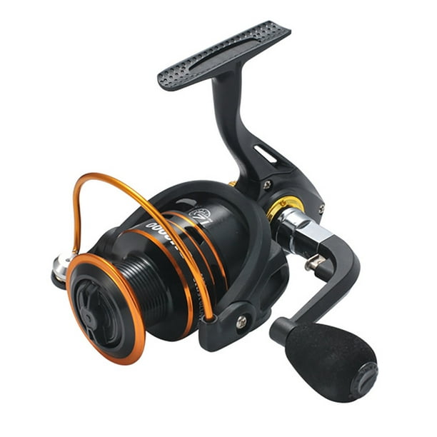 XZNGL Spinning Reels Light Weight Ultra Smooth Powerful Spinning Fishing  Reels Dm2000 