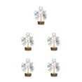 thumbnail image 1 of Wosthever Árbol de cristal hecho a mano - Hermosa decoración del hogar para todas las ocasiones Árbol artificial de cristal natural azul claro Type2 NO2, 1 of 6