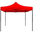 thumbnail image 3 of Carpa Toldo 3x3 Plegable Con Maletin Impermeable 600d Jardimex  Rojo, 3 of 8