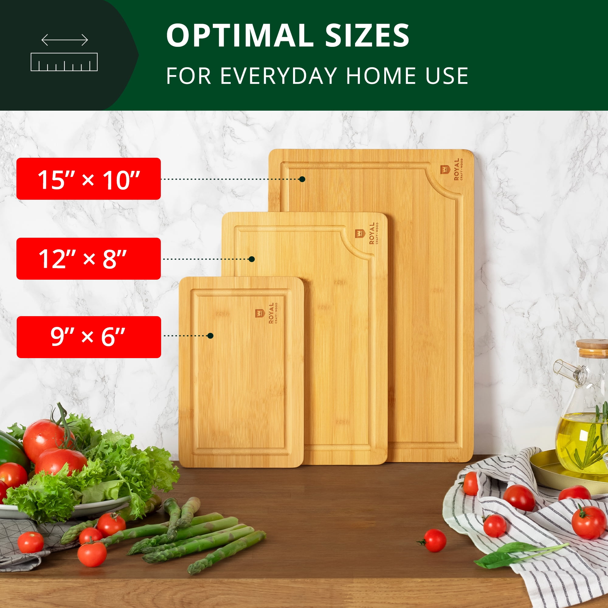 Snagshout  Double Sided Cutting Boards for Kitchen - Large Bamboo and  Plastic Cutting Board, Dishwasher Safe Chopping Board, Reversible used for  Meat, Veggies, Fruits, Easy Grip Handle, Non-Slip (BPA FREE)