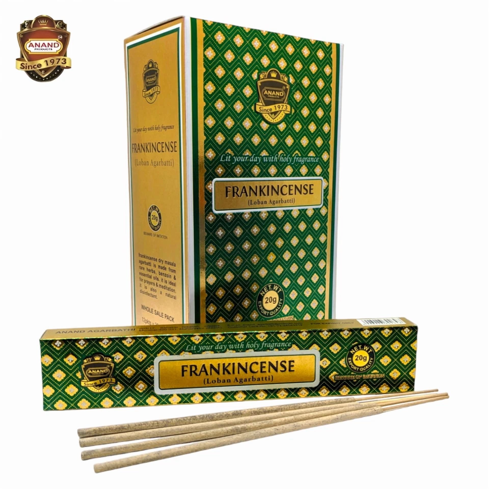 X3 Anand Products Frankincense Loban Incense Sticks (Pack Of 3) 15G X 6=45G