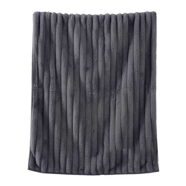 Leodye 1PCS Double Layer Raschel Blanket Soft Thick Warm Winter Bed Sofa Comfortable Warming Artifact -27.55×39.37in