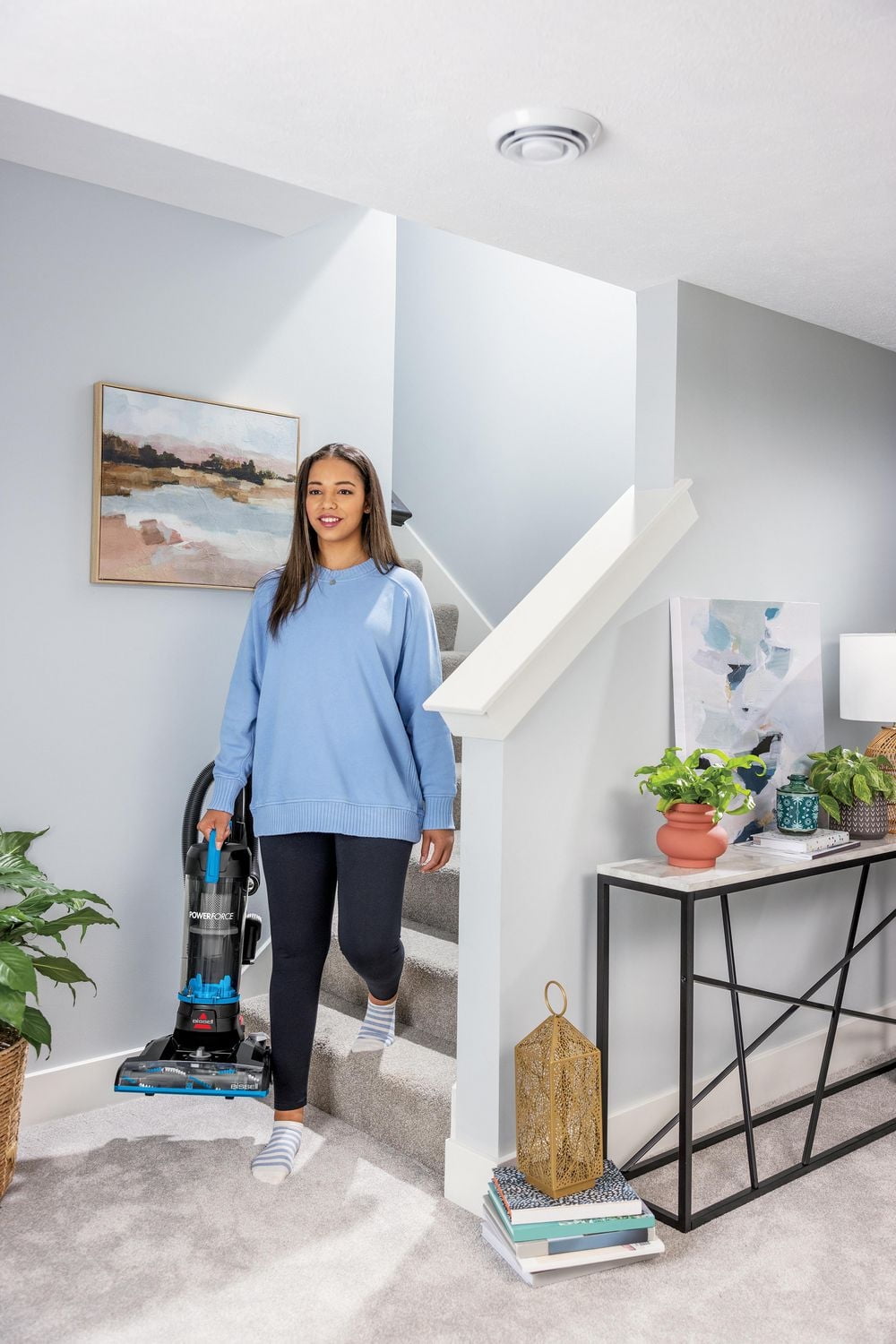 BISSELL® PowerForce® Bagless Upright Vacuum, Lightweight, powerful vacuum