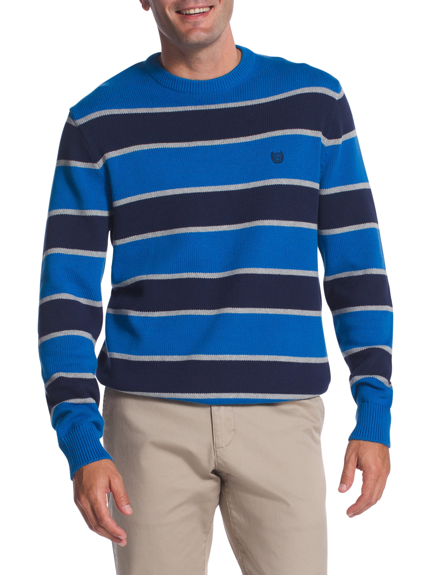 Chaps Mens Classic-Fit Lightweight Cashmere-Blend 1/4 Zip Sweater