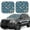 Anchors, variant on Naloa Astronauts in sport 2 Piece Foldable Car Sun Shades, Car Windshield Sunshade, Front Window Sunshade for Car, Truck, SUV - Small