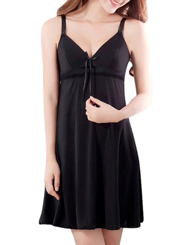 front opening nightdress