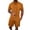 Orange, variant on Men's Tropical Vacation Short Sleeve Button Down Shirt and Shorts Matching Set Summer Beach Casual Wear Light Brown M