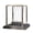 Black, variant on Dserhfy Newton's Cradle Metal Pendulum Educational Physics Toy Square Design Kinetic Energy Office Stress Reliever Ornament