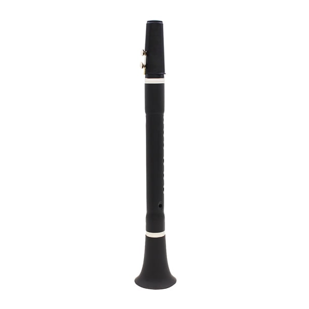 Wosthever B Clarinete plano Instrumento de viento de Musical Sonido maravilloso Decoración profesional Principiantes Estudiantes Banda Accesorios para instrumentos musicales clarinete