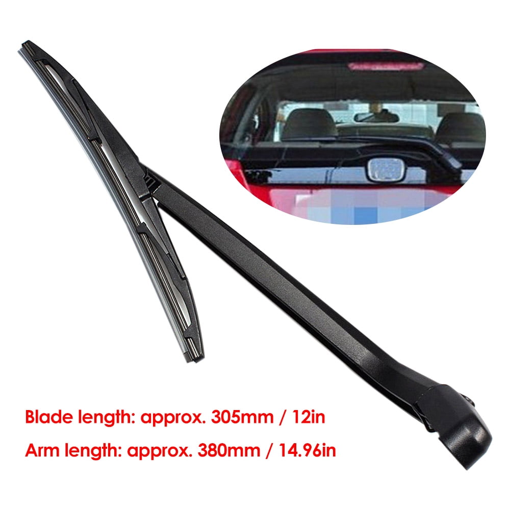 Car Rear Windshield Windscreen Wiper Arm with Blade Compatible with Toyotas Yaris Vitz 99-05 2017 Toyota Yaris Hatchback Windshield Wiper Size