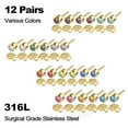 thumbnail image 2 of Professional Ear Piercing Gun Kit with 24 Earrings 10 925 Silver Rods, 2 of 10