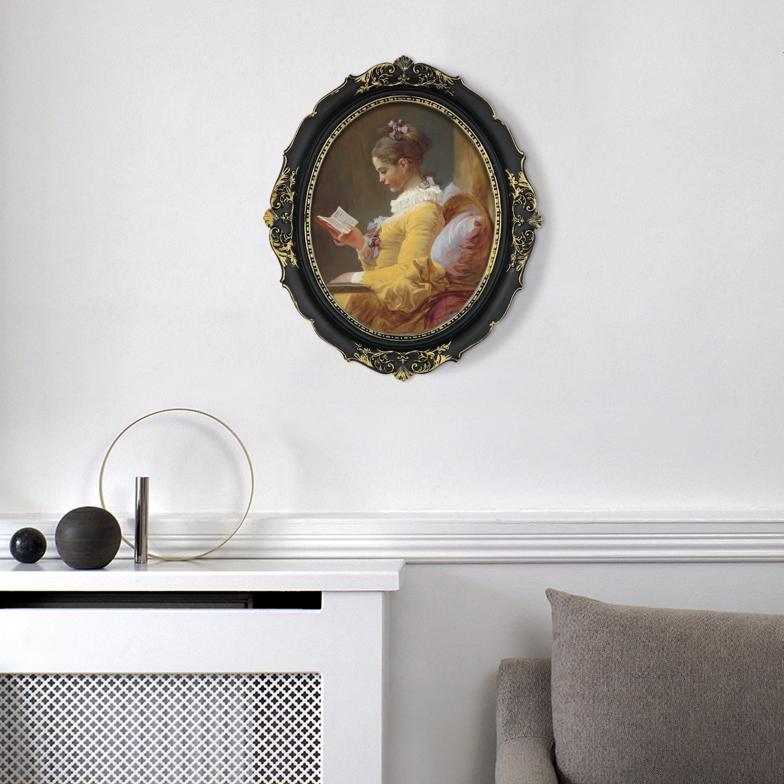 Picture Frames 8x10 for Wall and Tabletop, Black Photo Frames 8 by 10, Vintage Home Decor