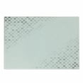 thumbnail image 1 of Grey Cutting Board, Abstract Beam Shape with Geometric 6 Cornered Mosaic Style Futuristic Illustration, Decorative Tempered Glass Cutting and Serving Board, Small Size, White, by Ambesonne, 1 of 1