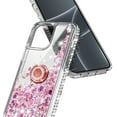 thumbnail image 5 of NGB SUPREMACY For iPhone 13 Pro Max Phone Case Screen Protector Ring Holder Wrist Strap Lanyard Shiny Sparkly Glitter iPhone 13 Pro Max Case Cover, 5 of 11