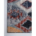 thumbnail image 6 of Unique Loom Morocco Collection Area Rug - Coastal (5' 1" x 8' Rectangle Blue/Black), 6 of 7