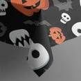 thumbnail image 5 of Black Halloween Pumpkin Faces Square Tablecloth,Waterproof Square Table Cover,Wipeable Spillproof Washable Table Cover for Home Kitchen Party Decor 52"x52"(132x132cm), 5 of 6