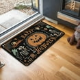 thumbnail image 5 of Vintage Halloween Doormat 17x30 inches, Horror Halloween Pumpkin Skull Ghost Doormat, Indoor and Outdoor Entrance Mat Non-Slip Welcome Party Halloween Decoration Mat, 5 of 6