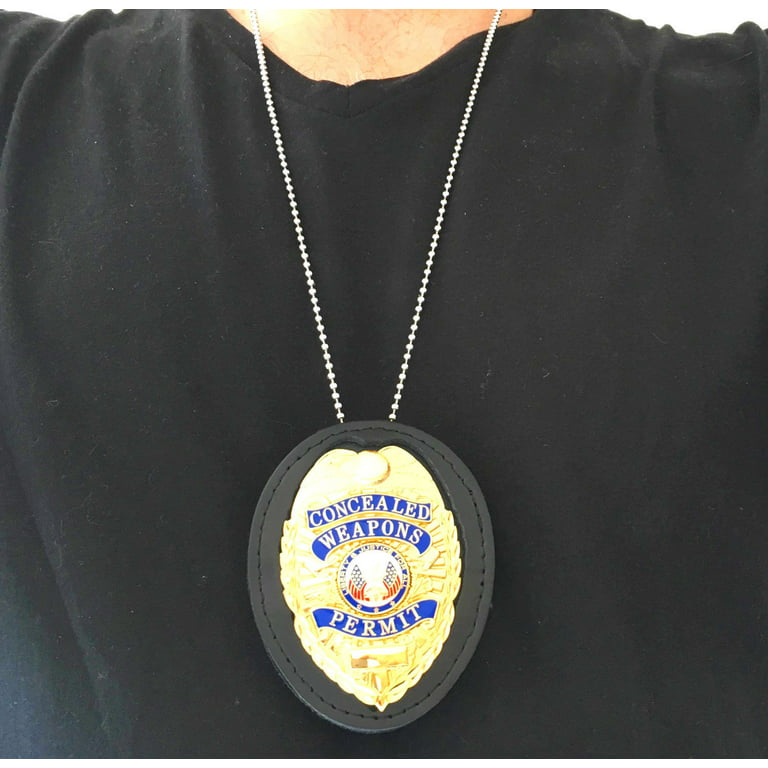 Mezchi 2 Pack Police Badge Holder, Leather Universal Badge Holder, Sheriff  Badge Holder with Belt Cl…See more Mezchi 2 Pack Police Badge Holder