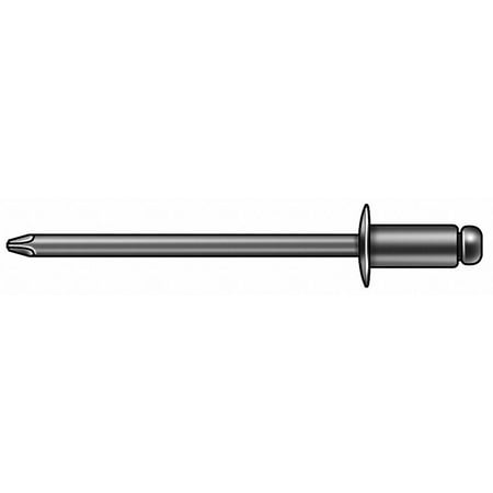 

Stanley Engineered Fastening Blind Rivet 1/8 Dia 0.438 L PK500 AD45BS201
