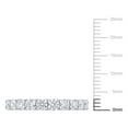 thumbnail image 3 of Created Forever Women's 1 CT Lab Created Diamond 14K White Gold Semi-Eternity Ring (G-H, VS1-VS2), 3 of 9