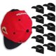 thumbnail image 1 of 12 pack baseball cap hooks multi-function punch-free hooks Hat Hooks wall double-sided sticky hat hooks, 1 of 4
