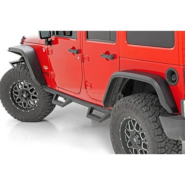 Rough Country High Clearance Fender Flares for 07-18 Jeep Wrangler JK - 99037 Fits select: 2008,2015-2018 JEEP WRANGLER UNLIMITED