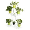 thumbnail image 6 of 7 Tier Plant Stand Rack Multiple Flower Pot Holder Shelf Indoor Outdoor Planter Display Shelving Unit for Patio Garden Corner Balcony Living Room, 6 of 10
