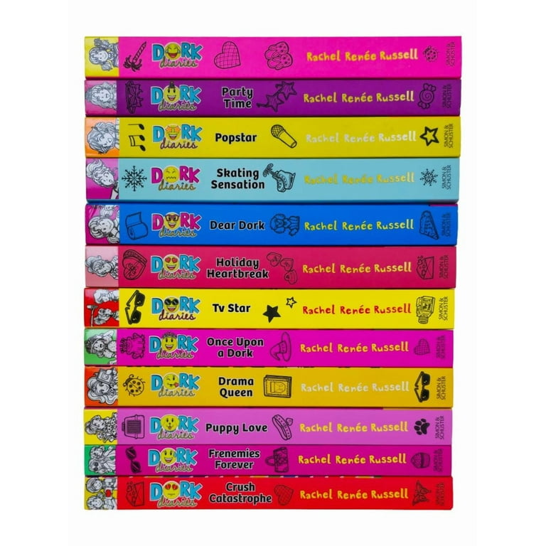 Dork Diaries Collection 12 Set by Rachel Russell, Paperback